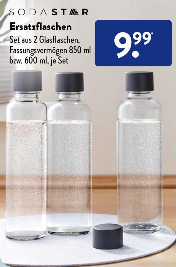 Sodastar Ersatzflaschen Angebot bei Aldi Süd