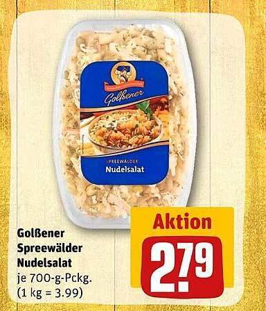 Golßener spreewälder nudelsalat Angebot bei REWE