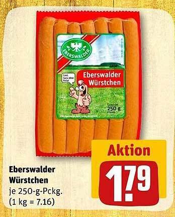 Eberswalder würstchen Angebot bei REWE