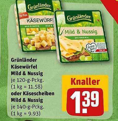 Gr Nl Nder K Sew Rfel Mild Nussig Oder K Sescheiben Mild Nussig