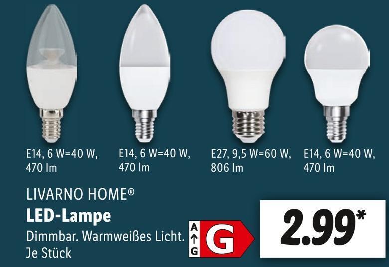 Livarno Home Led Lampe Angebot Bei Lidl