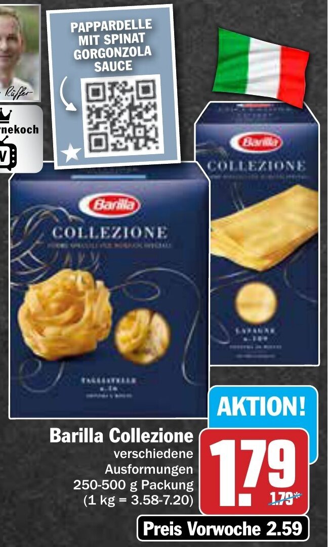 Barilla Collezione G Packung Angebot Bei Aez