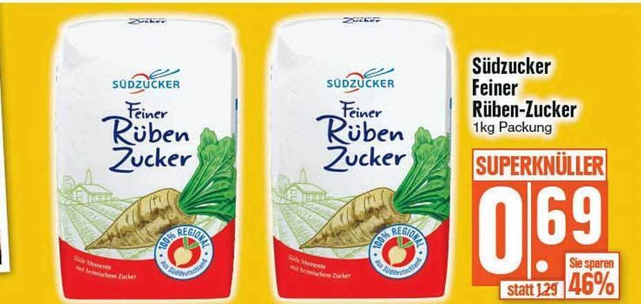 Südzucker feiner rüben zucker Angebot bei Edeka