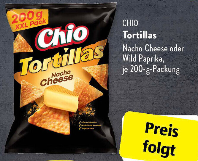 Chio Tortillas 200 g Packung Angebot bei Aldi Süd