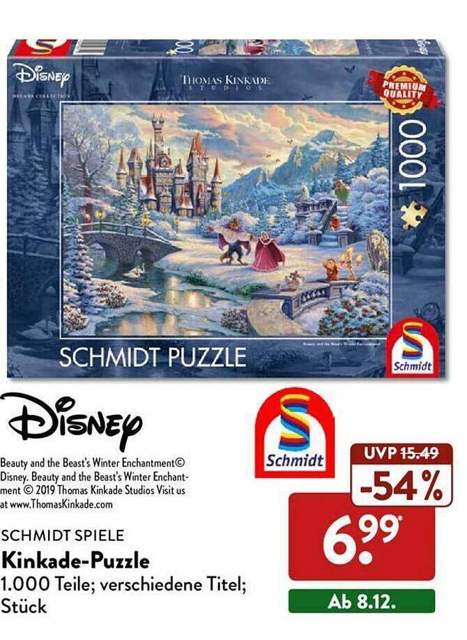 Schmidt Spiele Kinkade Puzzle Angebot Bei Aldi Nord