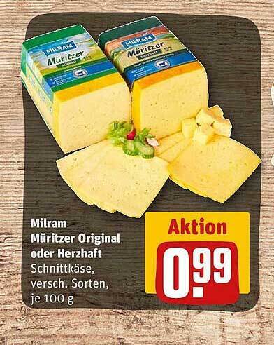 Milram müritzer original oder herzhaft Angebot bei REWE