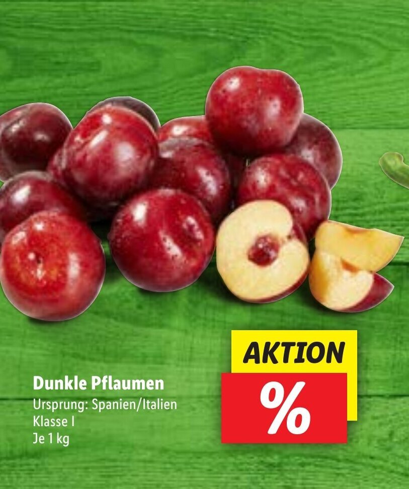 Dunkle Pflaumen Kg Angebot Bei Lidl