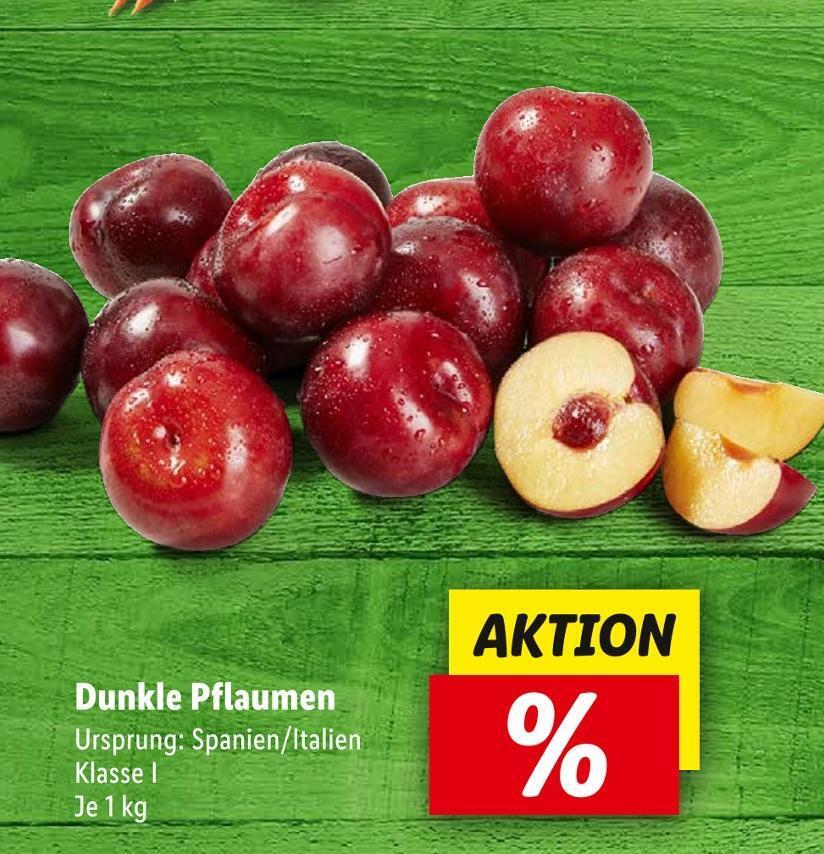 Dunkle Pflaumen Angebot Bei Lidl