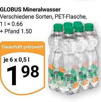 Globus Mineralwasser Angebot Bei Globus