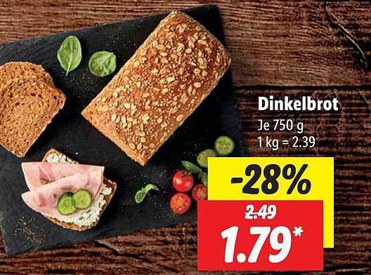 Dinkelbrot Angebot Bei Lidl