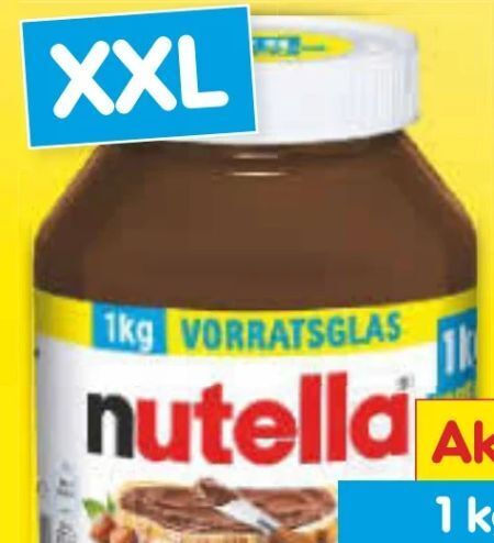 Nutella Nuss Nougat Creme Xxl Angebot Bei Netto Marken Discount