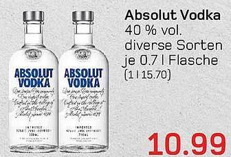 Absolut Vodka Angebot Bei Akzenta