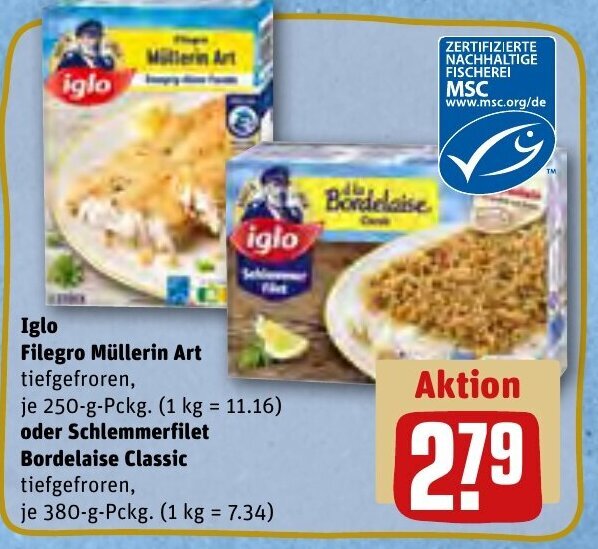 Iglo Filegro M Llerin Art G Oder Schlemmerfilet Bordelaise Classic