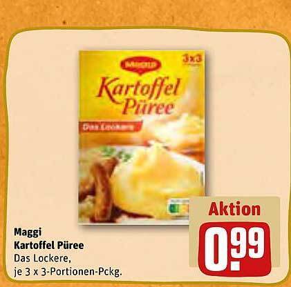 Maggi kartoffel püree Angebot bei REWE