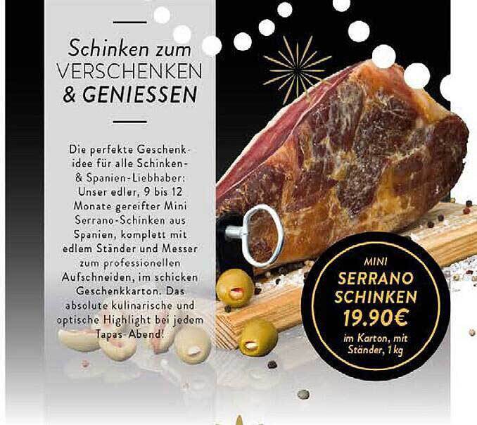 Mini Serrano Schinken Angebot Bei Edeka Zurheide