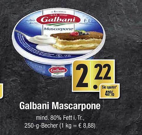 Galbani Mascarpone Angebot Bei E Center