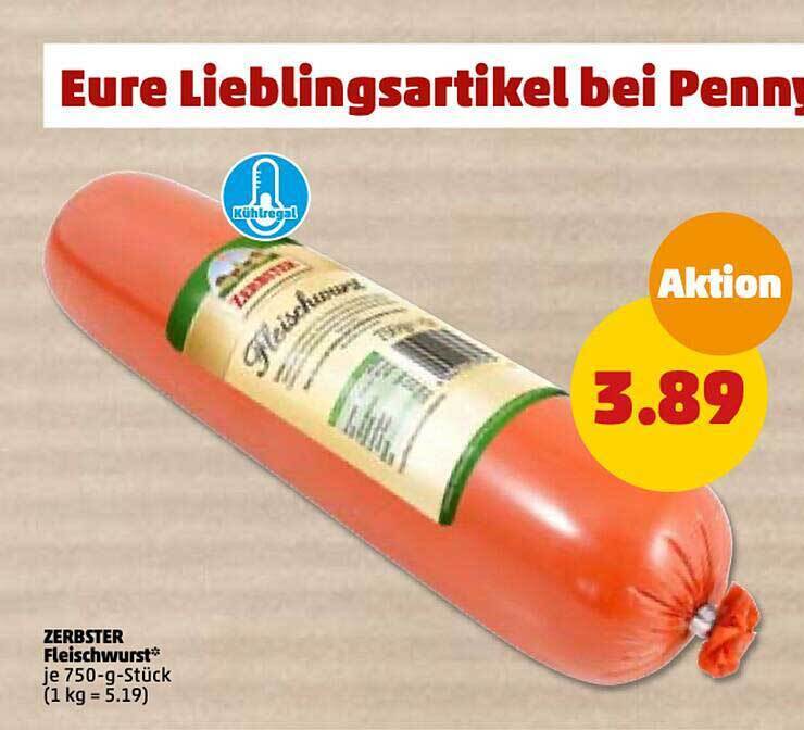 Zerbster Fleischwurst Angebot Bei Penny