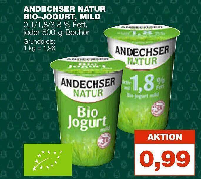 Andechser Natur Bio Joghurt Mild Angebot Bei Mein Real