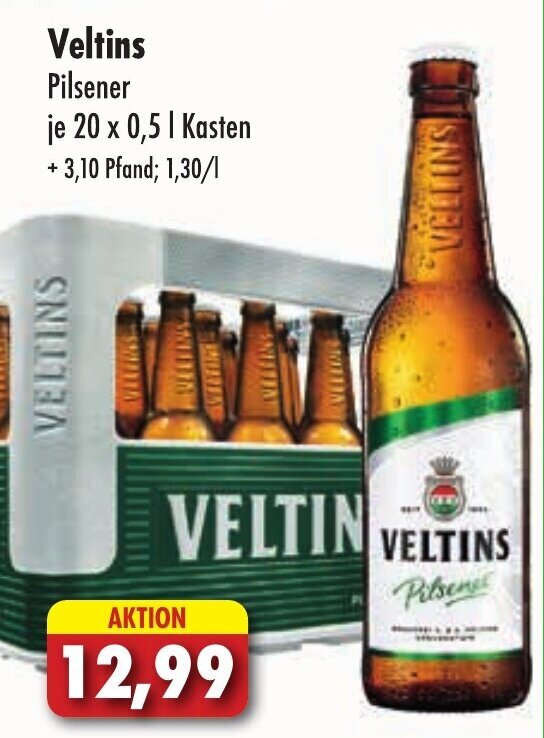 Veltins Pilsener 20x0 5 L Kasten Angebot bei Lösch Depot