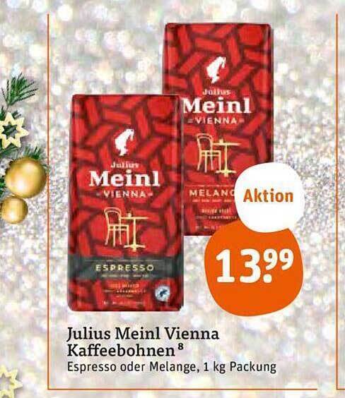 Julius Meinl Vienna Kaffeebohnen Angebot Bei Tegut