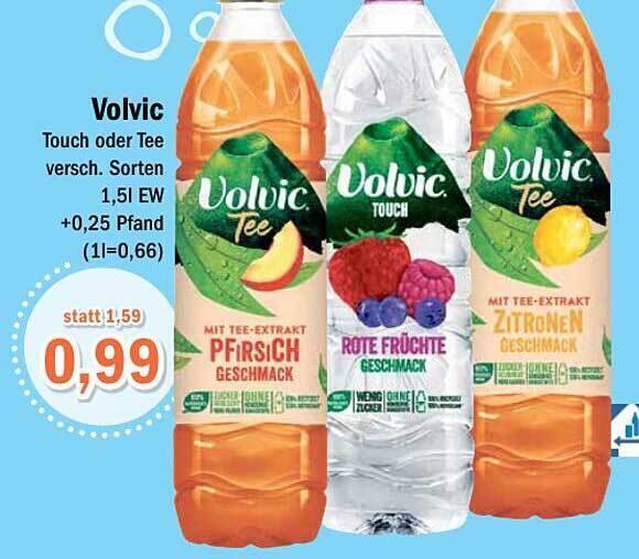 Volvic Touch Oder Tee Angebot Bei Aktiv Irma