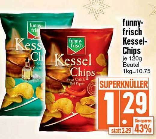 Funny Frisch Kessel Chips Angebot Bei Edeka