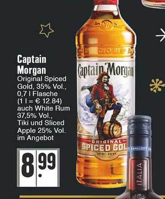 Captain Morgan Original Spiced Gold Angebot Bei Edeka