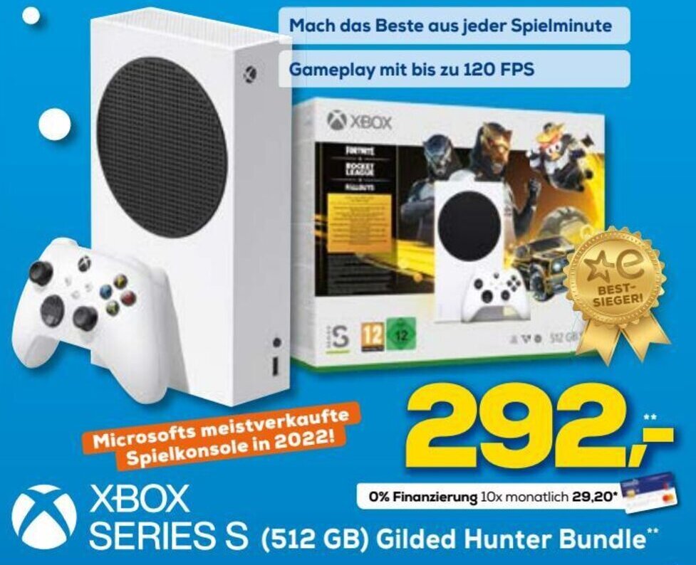 Xbox Series S 512 GB Gilded Hunter Bundle Angebot Bei Euronics