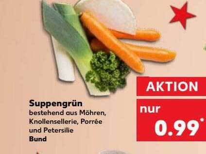 Suppengrün Angebot bei Kaufland