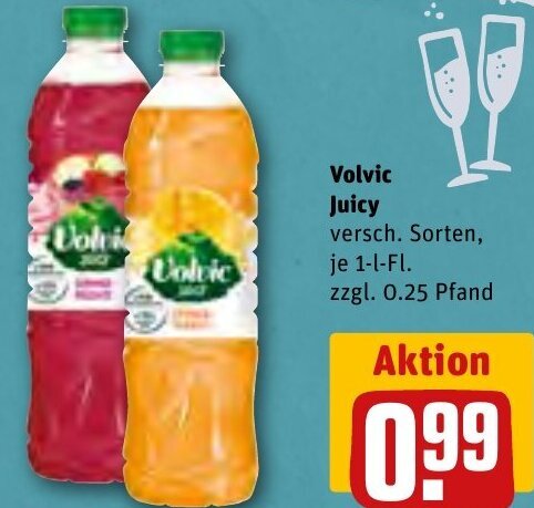 Volvic Juicy 1 L Fl Angebot Bei REWE