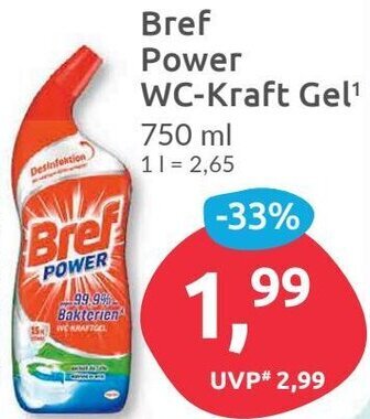 Bref Power Wc Kraft Gel Ml Angebot Bei Budni