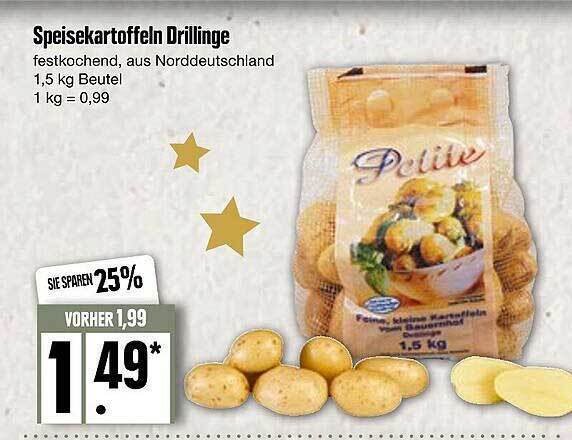 Spesekartoffeln Drillinge Angebot Bei Edeka