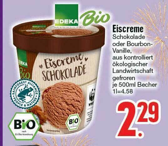 Edeka Bio Eiscreme Angebot Bei Edeka