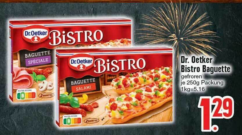 Dr Oetker Bistro Baguette Angebot Bei Edeka