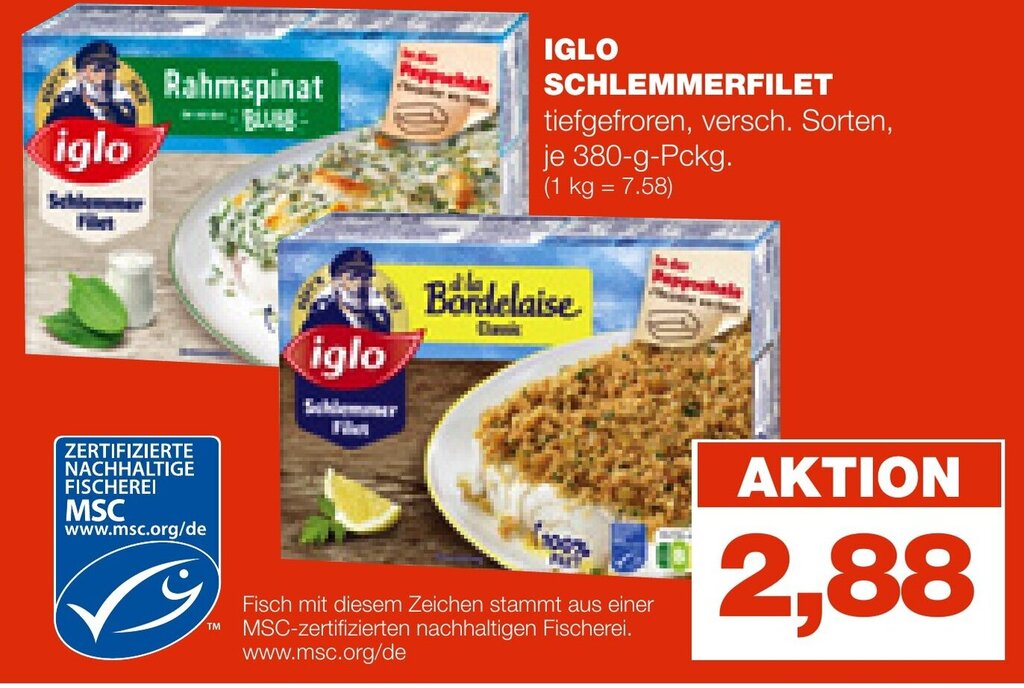 Iglo Schlemmerfilet G Angebot Bei Mein Real