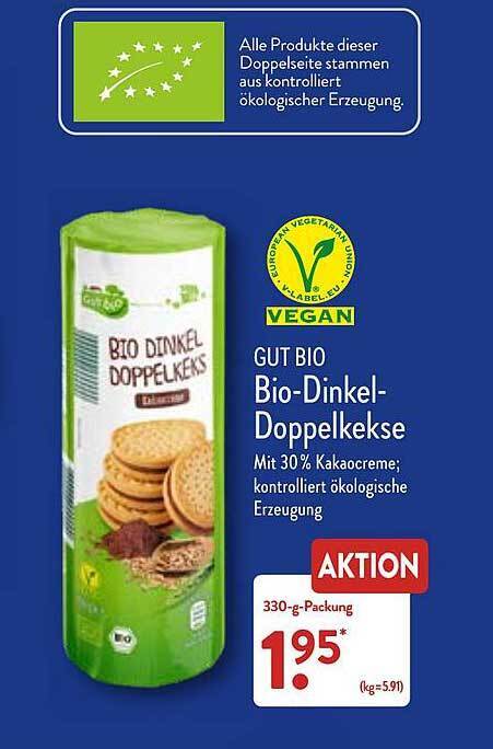 Gut Bio Bio Dinkel Doppelkekse Angebot Bei Aldi Nord