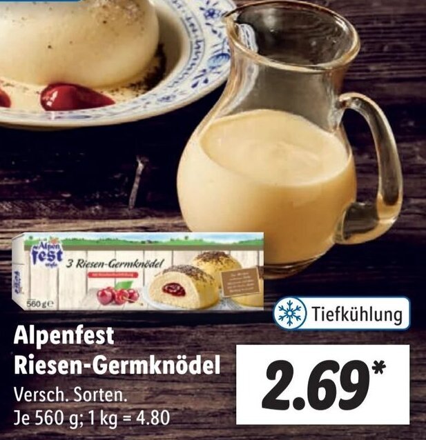 Alpenfest Riesen Germkn Del G Angebot Bei Lidl