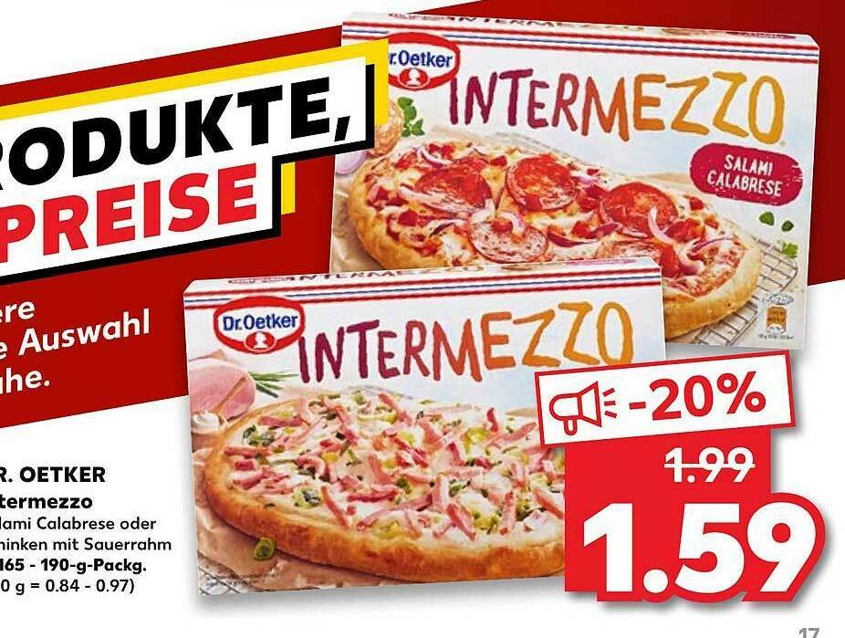 Dr Oetker Intermezzo Angebot Bei Kaufland