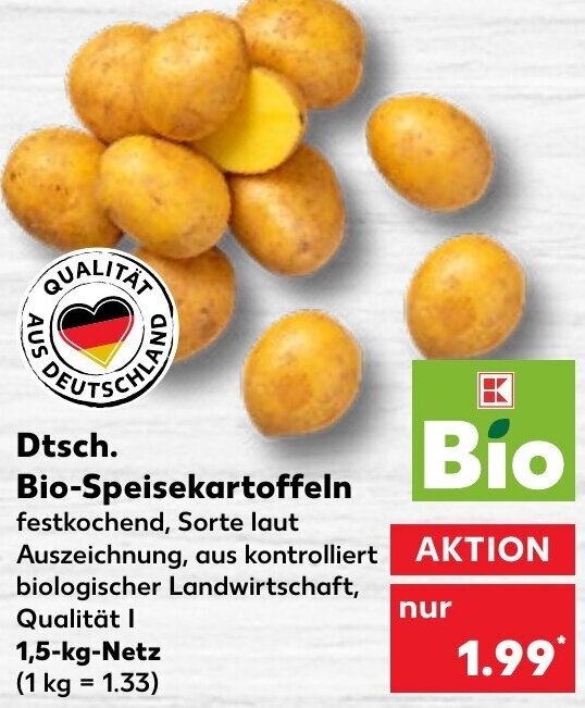 Dtsch Bio Speisekartoffeln Kg Netz Angebot Bei Kaufland