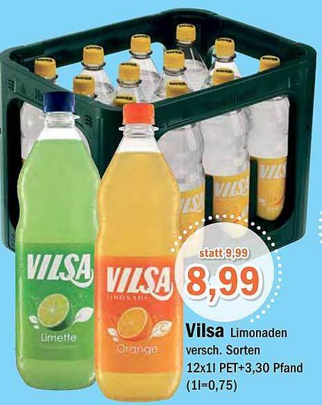 Vilsa Limonaden Versch Sorten Angebot Bei Aktiv Irma