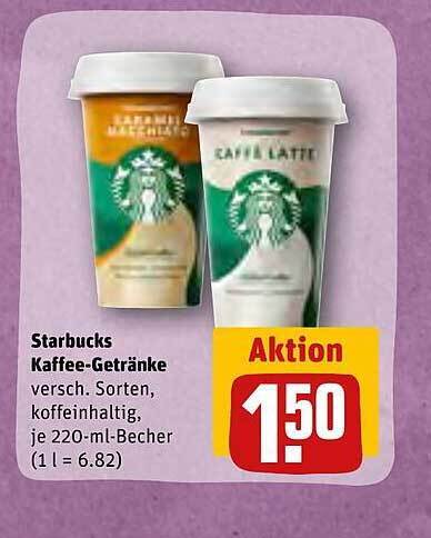 Starbucks Kaffee Getr Nke Angebot Bei Rewe