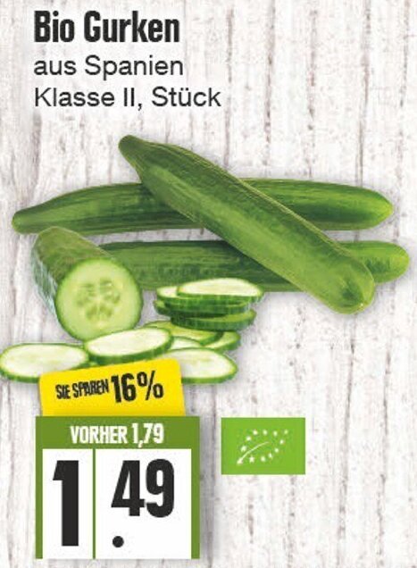 Bio Gurken Angebot Bei Edeka Frischemarkt