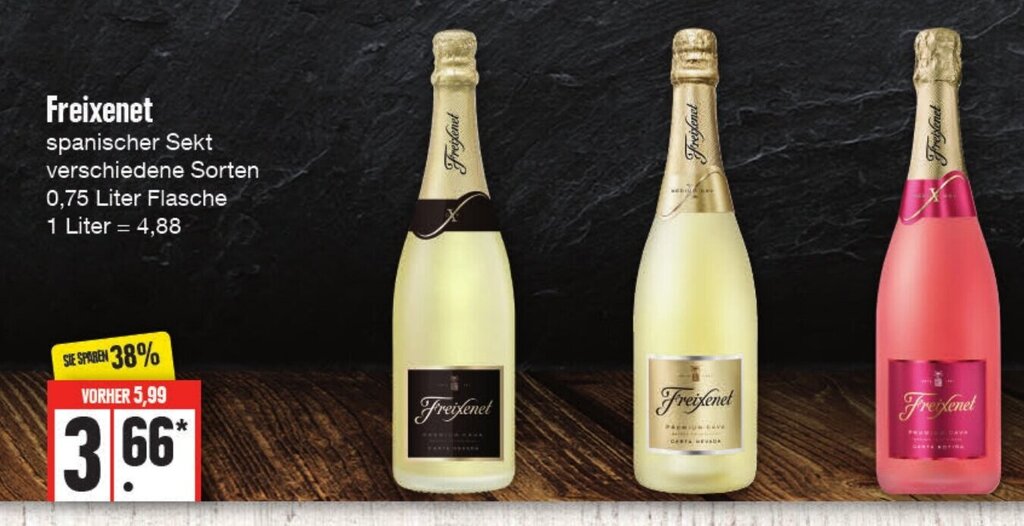 Freixenet Sekt Ml Angebot Bei Edeka Frischemarkt