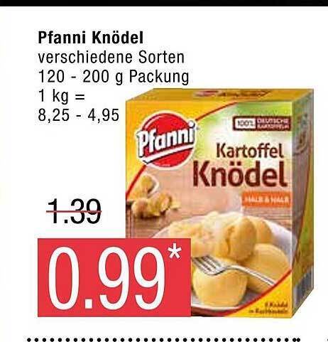 Pfanni knödel Angebot bei Marktkauf