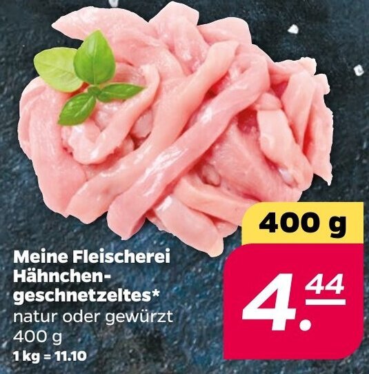 Meine Fleischerei H Hnchengeschnetzeltes G Angebot Bei Netto