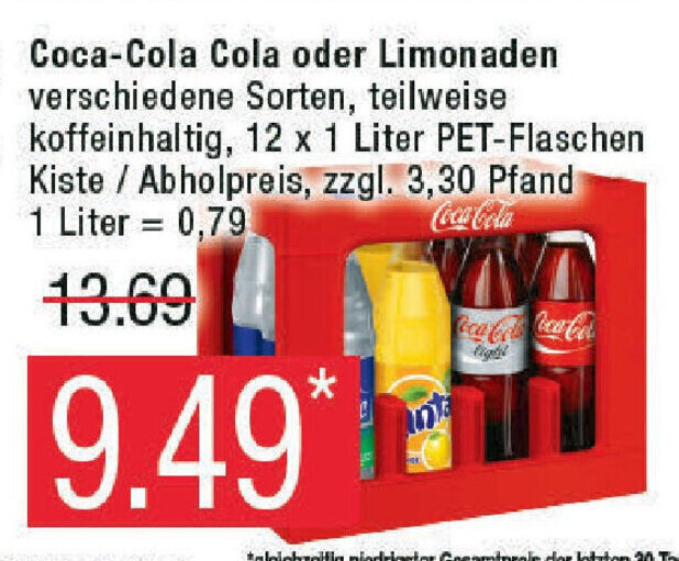 Coca Cola Kombikiste L Angebot Bei Marktkauf