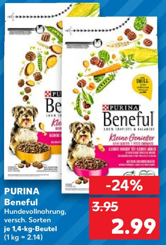 Purina Beneful Kg Beutel Angebot Bei Kaufland