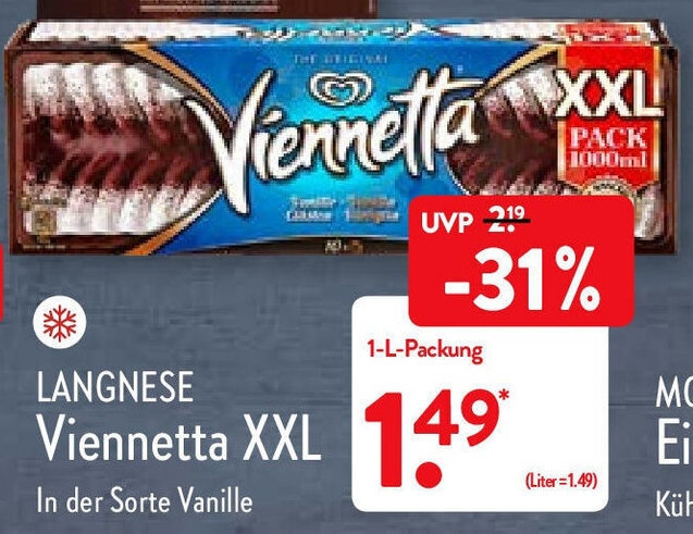 Langnese Viennetta Xxl L Angebot Bei Aldi Nord