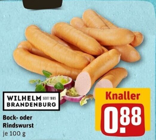 Wilhelm Brandenburg Bock O Rindswurst G Angebot Bei Rewe Center