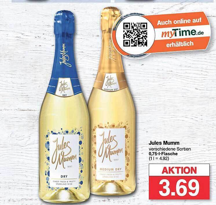 Jules Mumm Verschiedene Sorten Angebot Bei Famila Nord West